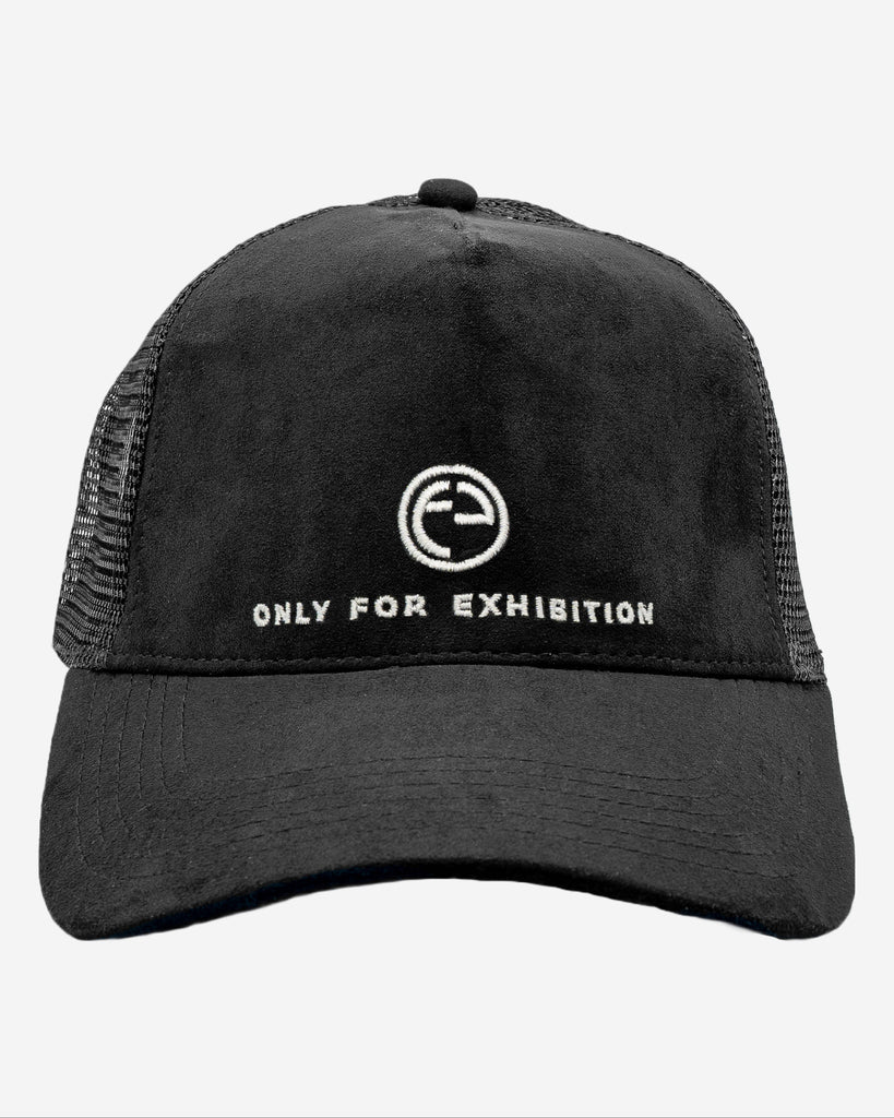 The "Only For Exhibition" Suede Trucker Cap - OnlyForExhibition