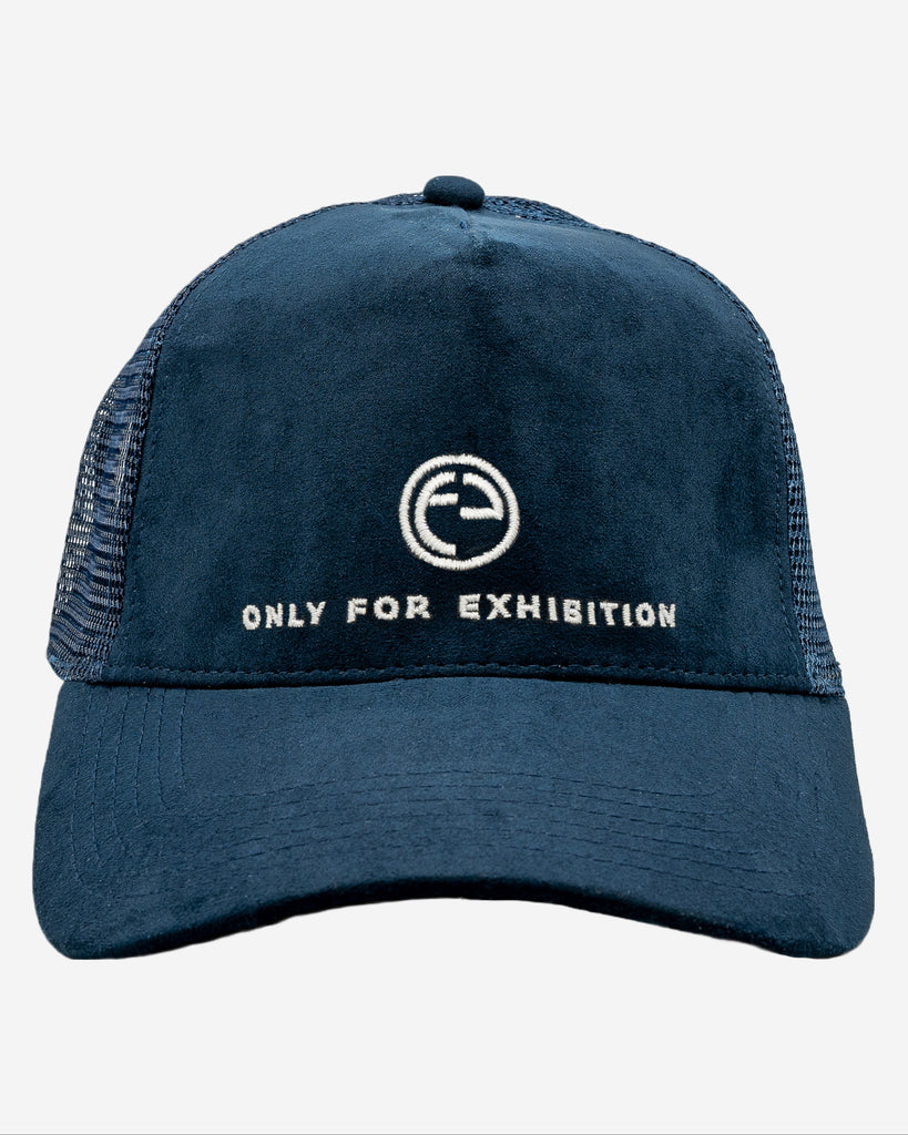 The "Only For Exhibition" Suede Trucker Cap - OnlyForExhibition